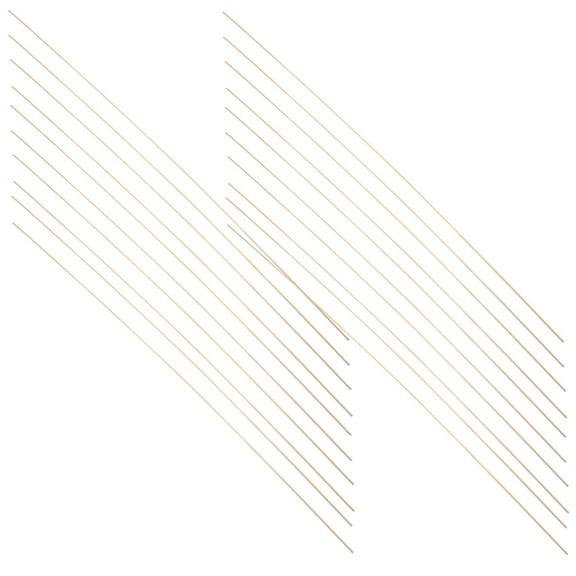 CTIRCHIU 20pcs Craft Sticks Flexible Handmade Dowels for Projects and Arts