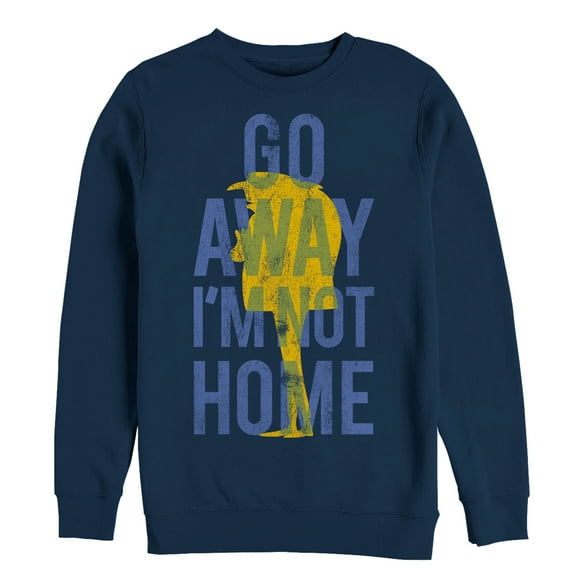 Men's Despicable Me Gru Go Away  Sweatshirt Navy Blue Large