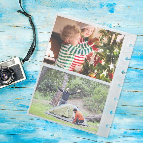 Photo Album Pages Plastic 25Pack