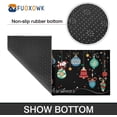 thumbnail image 6 of Christmas Kitchen Rugs and Mats - Black Santa Claus Christmas Rugs and Mats Non Skid Washable,Holiday Low Profile Floor Mat Merry Christmas Decorations for Home Kitchen,Colorful Xmas Decor, 6 of 6