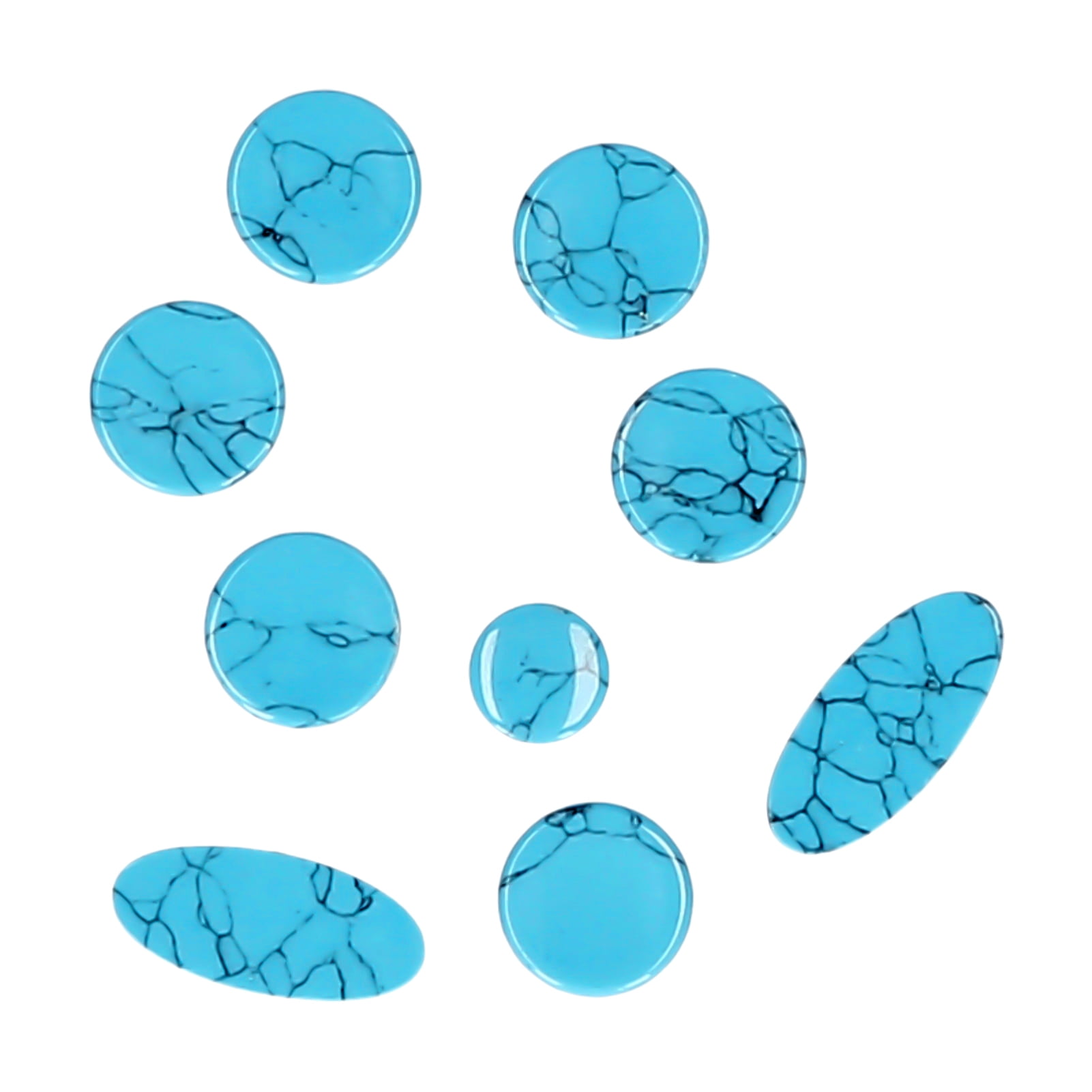 9pcs Saxophone Buttons Set of 9pcs Sax Stone Key Buttons for Alto Saxophone