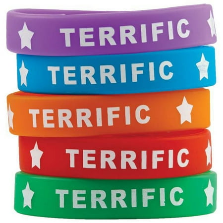 UPC: 0194629030545 | Teacher Created Resources Terrific Wristbands 10 Per Pack 6 Packs