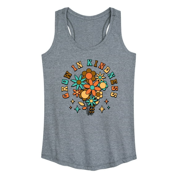 Instant Message - Grow In Kindness - Women's Racerback Tank Top