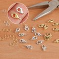 thumbnail image 6 of Lancharmed Silver Bracelet Necklace Extenders Silver Plated Lobster Clasp 20Pcs Open Jump Rings20Pcs Necklace Jewellery Clasp Necklace Extenders for Women Gifts for Friend Woman, 6 of 7