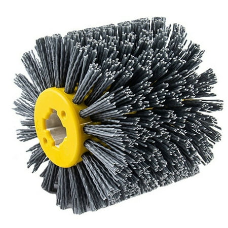 

240 Mesh Nylon Sand Line Drum Polishing Wheel Electric Woodworking Brush Abrasive Wire Wheel