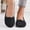 Black, variant on LTTVQM Ballet Flats Shoes for Women Foldable Knit Stretch Dressy Work Flats with Arch Support Casual Comfortable Lightweight Closed Toe Slip-On Shoes Black 39(US-7.5)