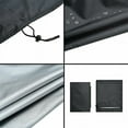 thumbnail image 2 of Elegante funda para banco de patio al aire libre, tela de poliéster de alta densidad impermeable, ajuste universal para la mayoría de los bancos, 2 of 5