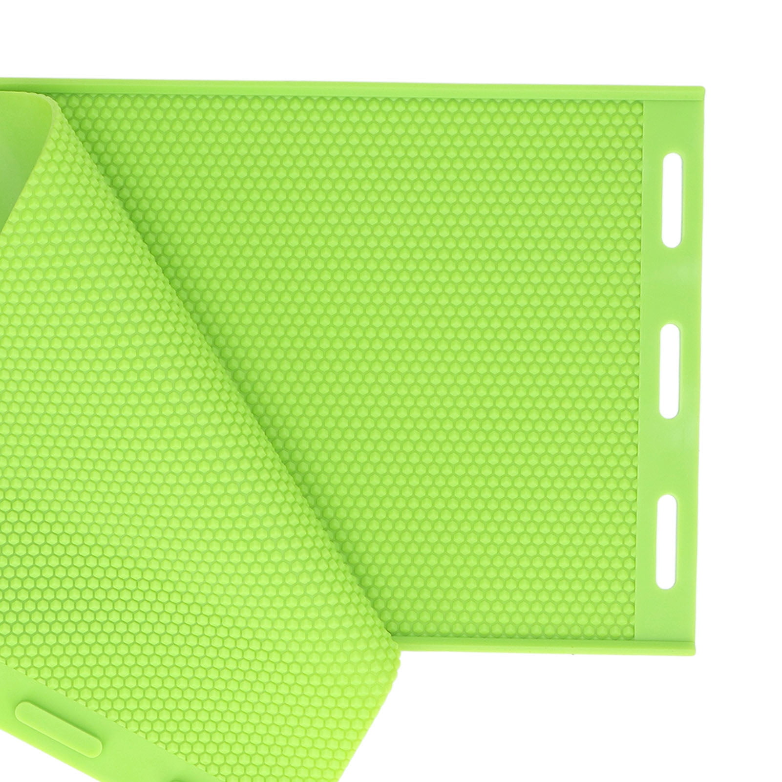 2Pcs 5.4mm Silicone Beeswax Sheet Mold Beeswax Foundation Press Mold Beekeeper Equipment