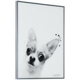 thumbnail image 2 of Empire Art Direct Chihuahua Black and White Pet Paintings on Reverse Printed Glass Framed Dog Wall Art, 24" x 18" x 1", Ready to Hang, 2 of 9