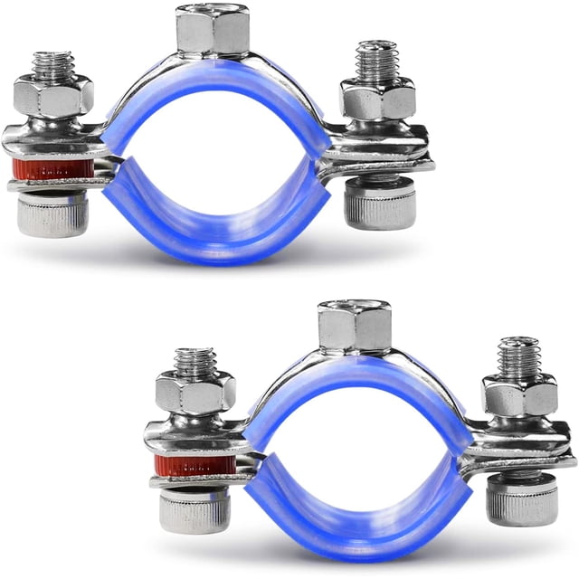 Soportes para tuberías AKIHISA de acero inoxidable 304, 60-65 mm de diámetro exterior