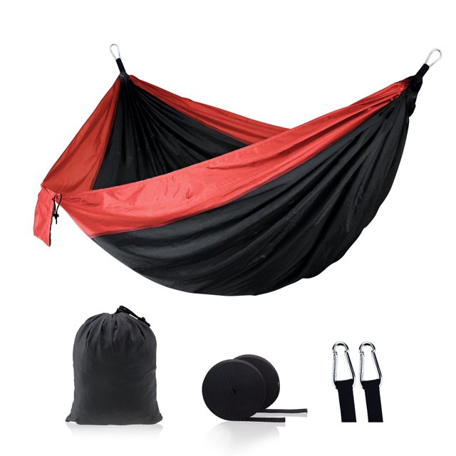 Hamaca de nailon ensanchada para interior y exterior, columpio, suministros de Camping, hamaca de pl yeacher Hamaca