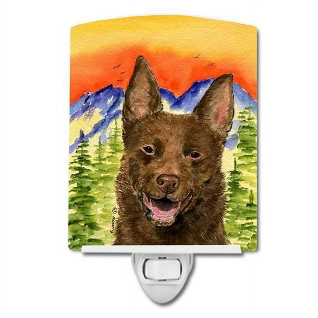 Carolines Treasures SS8422CNL Australian Kelpie Ceramic Night Light, 6x4x3, Multicolor
