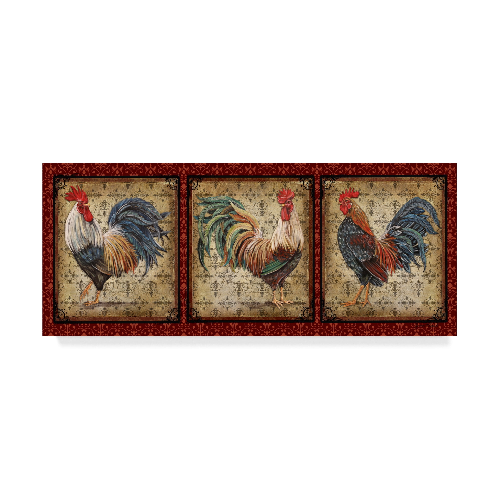 30 Custom Abstract Rooster Thank You Personalized Address Labels 
