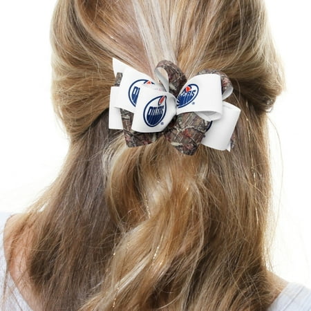 Edmonton Oilers Women's Mary Loop with Mossy Oak Hair Bow - No Size