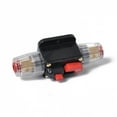 thumbnail image 3 of Almencla 60 Amp Car Audio Circuit Breaker Manual Reset Boat DC12- 24V Fuse Holder, 3 of 8