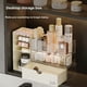 thumbnail image 3 of Caja de almacenamiento con espejo para gabinete de baño, compartimento para gabinete de baño, caja organizadora, tocador, estante de almacenamiento para cosméticos, lápiz labial y escritorio, 3 of 6