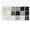 Black & White, variant on Cousin DIY Bright Rainbow Glass Seed Bead Value Bulk Pack, 282g, 10000 Piece, Model AJM65022009