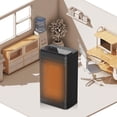 thumbnail image 2 of Calentador de aire caliente de escritorio de 1500 W, estufa de calefacción, ventilador para el dormitorio de la oficina en el hogar, 2 of 9