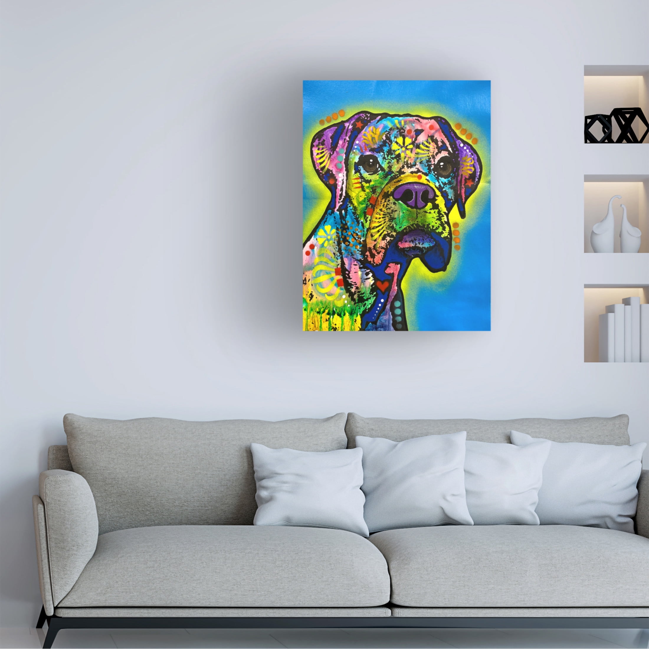 Canvas Wall Art - Dean Russo 'We Have Fun' Wall Art for Living Room, Bedroom, or Office Décor by Trademark Fine Art - 35 x 47 Inches