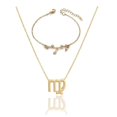 thumbnail image 3 of 12 Pieces Zodiac Sign Charms Ornaments 12 Constellation Pendant For Diy Jewelry, 3 of 5