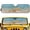 Starfish, variant on Jeiento Eagle Flag Windshield Sun Shade Compatible with Jeep JK JKU JL JLU 1997-2023 and Compatible with Gladiator JT 2020-2023 Foldable Windshield Sun Visor Blocks UV Rays