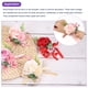 thumbnail image 4 of Uxcell Pulsera de Muñeca de Flor Artificial Paquete de 1 Rosa para Novia y Novio Decorativa 10x12cm Roja, 4 of 5