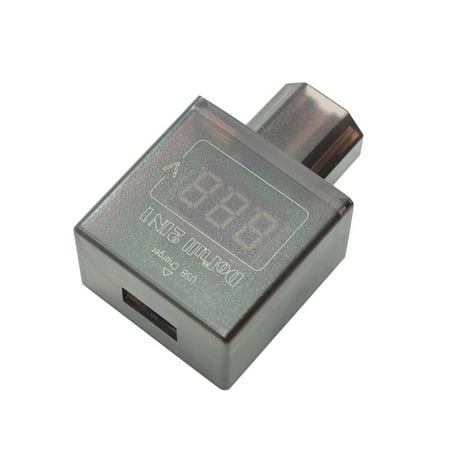 Liquidation chargeur sans fil 2 en 1 voltmètre numérique tension  48V/60V/72V/96V pour voiture électrique téléphone portable USB chargeur  batterie externe