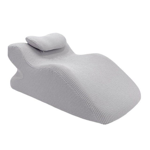 Maytalsory Oreiller Face vers le Bas Ergonomique Oreiller pour le Ventre Relaxant Films Lecture pour Regarder Gris