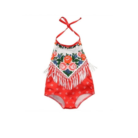 

Toddler Kid Baby Boy Girl Floral Romper Bodysuit Jumpsuit Outfit Sunsuit Clothes