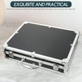 thumbnail image 4 of WEUVEB Aluminum Alloy Tool Storage Box Set with Carry Handle, Black Portable Organizer for Home and Workshop Use, 4 of 6