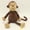 Monkey#, variant on Cute Cartoon Soft Stripe Animal Plush Doll Toy Sofa Chair Home Decor Kids Gift