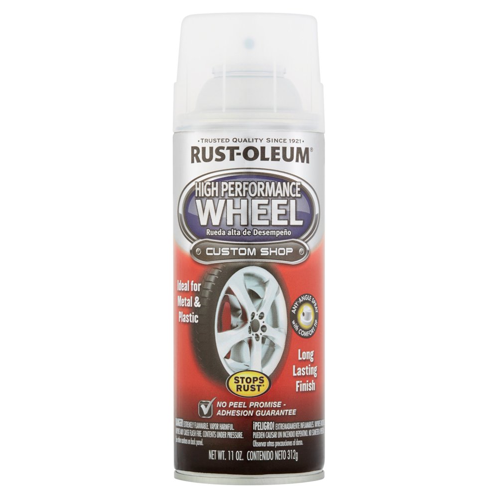 Clear, RustOleum Automotive Wheel Gloss Spray Paint , 12 Oz