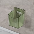 thumbnail image 3 of WRKEKC Clearance Wall-Mounted Kitchen Storage Box, No-Drill Adhesive Organizer for Spices or Utensils, Clear Design, 3 of 6