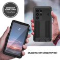 thumbnail image 5 of Waterproof Case Compatible Samsung Galaxy S24 Ultra/ S24 Plus/ S24 Aluminum Metal Frame Slide Camera Cover Kickstand Full Body Shockproof, 5 of 5