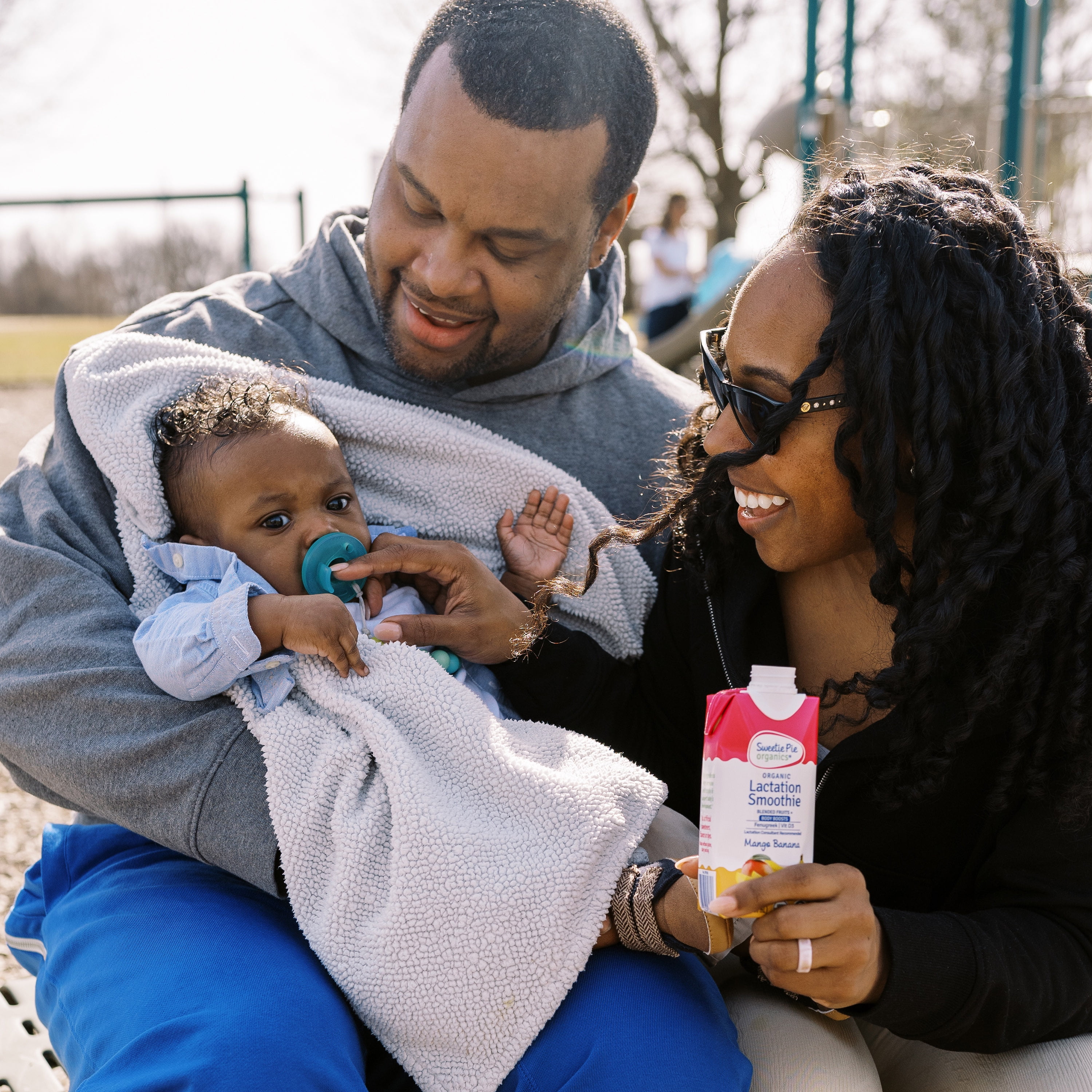 Sweetie Pie Organics Lactation Smoothie, Mango Banana, Support Breast Milk Production for Nursing and Pumping, No Artificial Sweeteners, Flavors, or Dyes - 4 Pack
