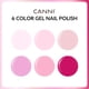 thumbnail image 2 of Set de esmaltes de uñas en gel CANNI, 9 ml, sin gluten, 6 unidades, rosa claro, 2 of 9