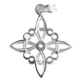 thumbnail image 3 of JOYARIS Dije Nudo De Bruja Celta Zirconia Centro Plata Ley 925 DM-0001161, 3 of 3