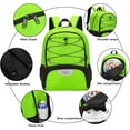 thumbnail image 2 of Youth Soccer Bag-Soccer Backpack&Backpack for Football Basketball,with Ball Compartment Separate Cleat Package, 2 of 6