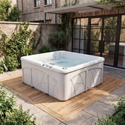 Lifesmart Bahama (LS350DX) Hot Tub - 5-Person, 28-Jet, Plug & Play Spa, Sea Salt
