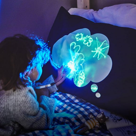 Kids Glow Sketch Pillowcase Bedroom - Dream Cloud