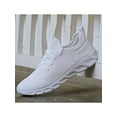 thumbnail image 6 of Harsuny Walking Shoes for Men Wide Width Women Sneakers Lace Up Casual Shoes  Running Sport Shoess White 7.5, 6 of 9
