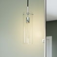 thumbnail image 3 of Skylark Pendant Light Clear Polished Nickel, 3 of 7