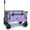 Purple, variant on Whitsunday Moko Compact Plus Folding Wagon Cart with Fat Wheels