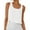 553#White, variant on Women's Linen Shirts Dressy Tops Summer Crop Tank Tops Sleeveless Blouse Work Shirts White M
