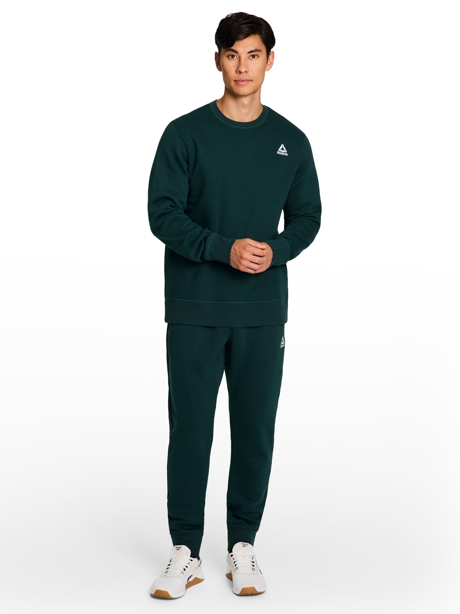Reebok Men's and Big Men's Game Day Fleece Crewneck Sweatshirt, Sizes XS-5XL