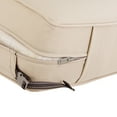 thumbnail image 5 of Classic Accessories Montlake FadeSafe Rectangular Patio Lounge Seat Cushion Slip Cover - 5" Thick - Heavy Duty Outdoor Patio Cushion with Water Resistant Backing, Antique Beige, 23"W x 25"D x 5"T, 5 of 23