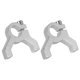 thumbnail image 4 of 2pcs Clamping Support Single Sided Double Post Aluminum Tube Clamp Hub for DIY Robot3400-0032-0012, 4 of 5
