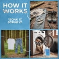 thumbnail image 3 of Laundry Detergent 124 Load. Crisp, Clean ' Air' Essential Oil Liquid Laundry Detergent Washing Soap for  . ProvenSafe(TM) Cleaning  w/Odor & Stain Remover for Outdoor Gear, 3 of 6