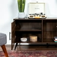 thumbnail image 3 of Meuble TV Mid-Century Modern 52 Pouces - Noyer Foncé, 3 of 6