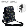 thumbnail image 5 of Psesaysky Crossbody Bag for Travel, Lightweight 2 Layer Shoulder Wallet for Girls Sparkle Dragonfly Pattern Crossbody Bags, 5 of 7
